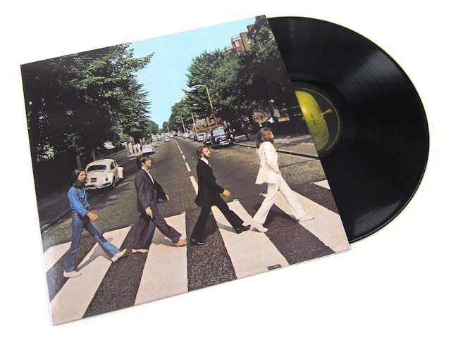 The Beatles Abbey Road LP on vinyl