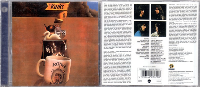 The Kinks' Arthur CD