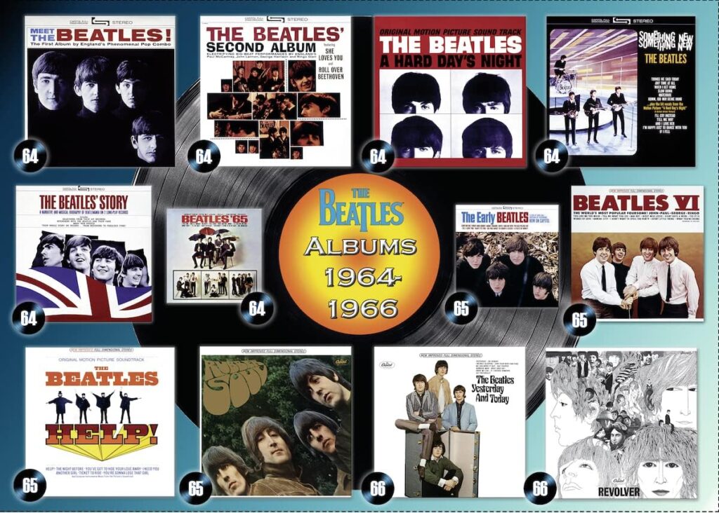Beatles albums jigsaw