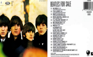 Beatles for Sale LP front and back covers