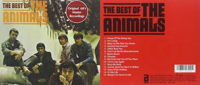 Best of the Animals CD cover