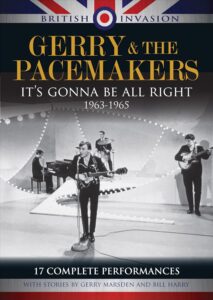 Gerry and the Pacemakers british invasion DVD cover