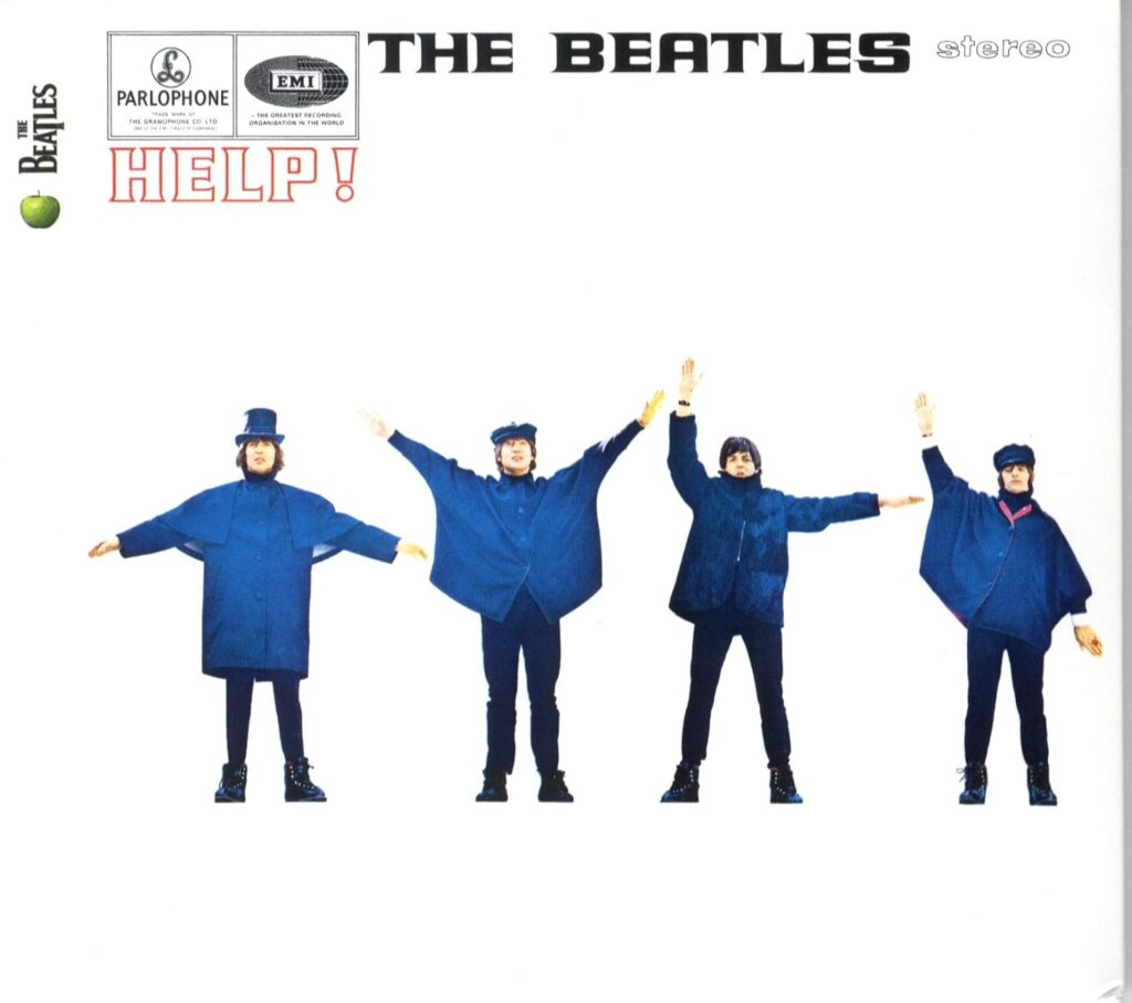 Beatles Help front cover