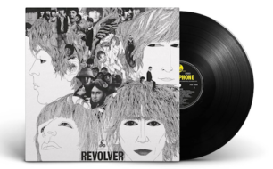 The cover of the Beatles Revolver LP