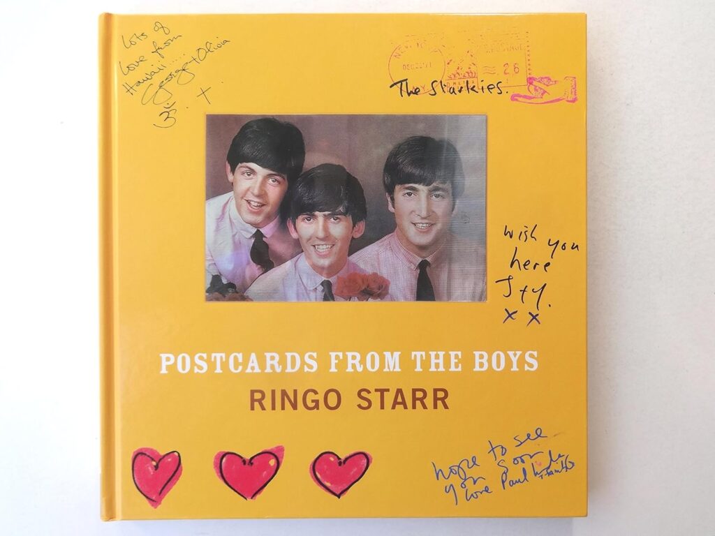 Ringo Starr Postcards from the Boys book cover