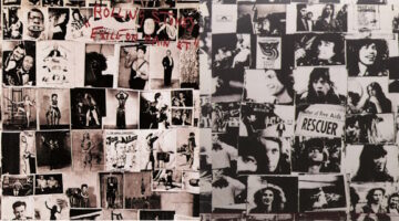 Rolling Stones Exile on Main Street front and back Rolling Stones Exile on Main Street CD
