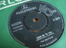 The Beatles From Me to You UK single on Parlophone