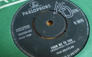 The Beatles From Me to You UK single on Parlophone