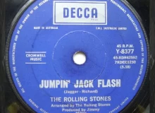 Rolling Stones Jumpin' Jack Flash Decca 45 single record