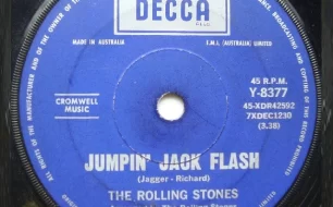 Rolling Stones Jumpin' Jack Flash Decca 45 single record