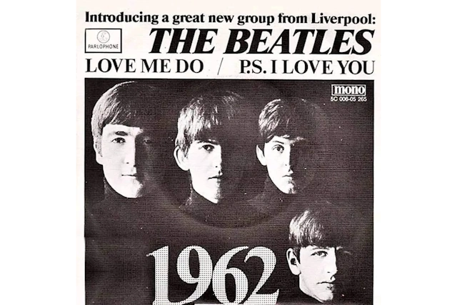 The Beatles first single, Love Me Do