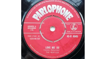 The Beatles first single, Love Me Do