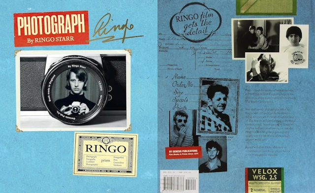 Photograph by Ringo Starr front and back covers