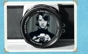 Photograph by Ringo Starr front cover detail