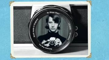 Photograph by Ringo Starr front cover detail